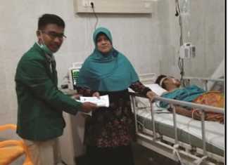 STAIN Care Bantu Korban Kecelakaan Mahasiswa