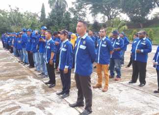 Bupati Sorong Terima Mahasiswa KKN Universitas Muhammadiyah Sorong