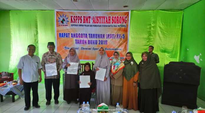 Maksimalkan Mutu Pelayanan, BMT Aisyiyah Sorong Adakan Rapat Anggota Tahunan Maksimalkan Mutu Pelayanan, BMT Aisyiyah Sorong Adakan Rapat Anggota Tahunan