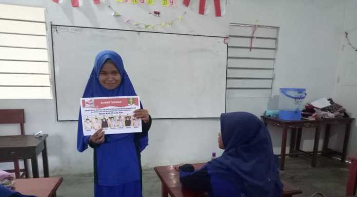 Pemilihan IPM Ranting MTs Mutu Sorong, Hairia Anak Panti Putri Al-Amin Bersaing