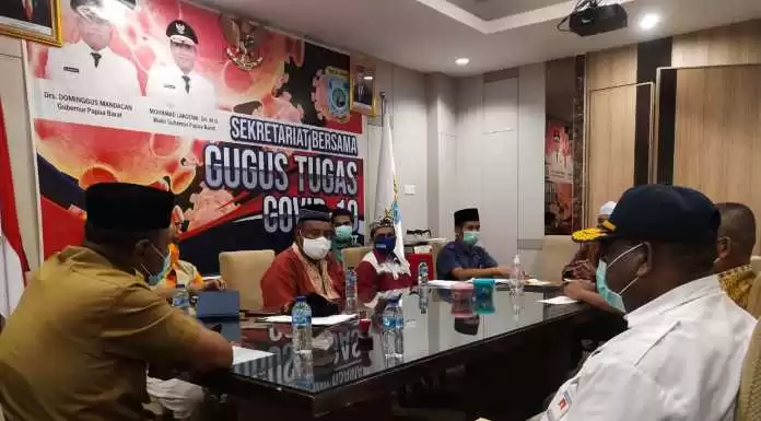 Satgas Covid-19 DMI Papua Barat Pantau Pencegahan Bersama Takmir Masjid