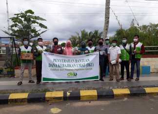 Kolaborasi Yakesma dan Pegadaian Syariah Bagikan Bantuan untuk Warga