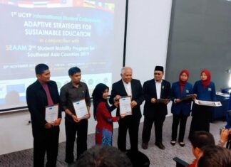 Ruslan Rasid ketika mengikuti Mobility Student 2019 di Malaysia