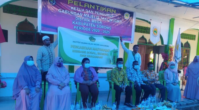 Foto Bersama Pengurus GMT Kabupaten Sorong, Papua Barat