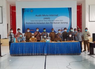 (Sumber Dokumentasi: Politeknik Kelautan dan Perikanan Sorong)