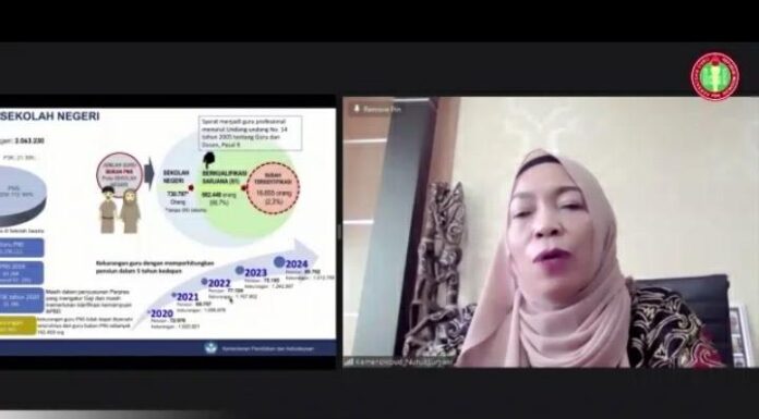 Pengurus Besar PGRI Launching Bimtek dan Try Out PPPK Bagi Guru Honorer Se Indonesia Lanching Bimtek dan Try-Out PPPK (Sumber: SorongTerkini.id)