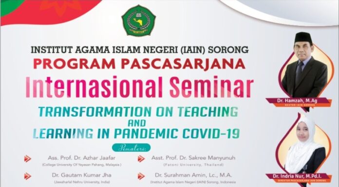 Pascasarjana IAIN Sorong Selenggarakan Seminar Internasional dengan Pembicara 5 Negara (Koleksi Sorong Terkini)