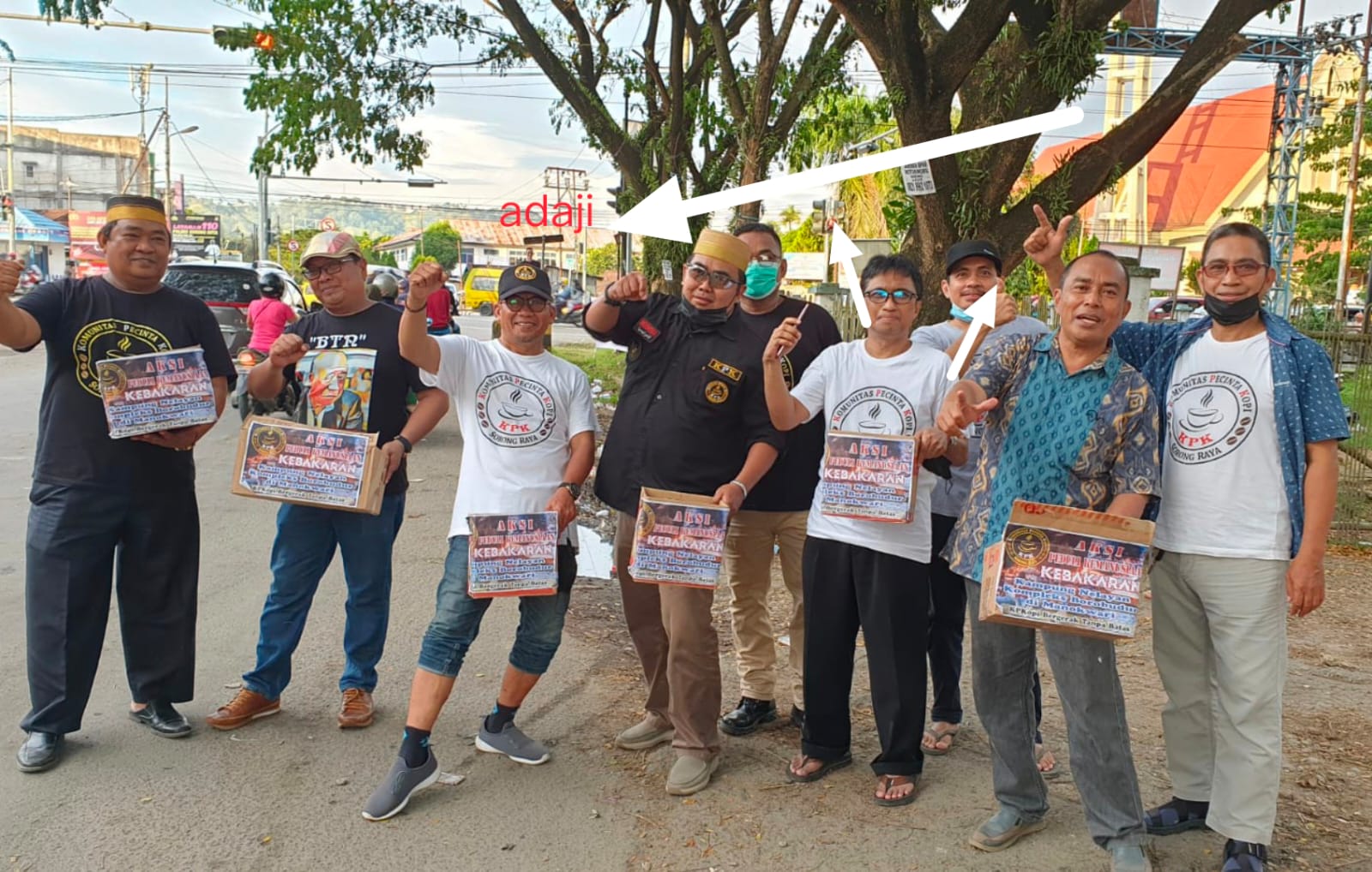 Peduli Korban Kebakaran di Manokwari, KKSS dan IPSS Kota Sorong Gelar Aksi Galang Dana