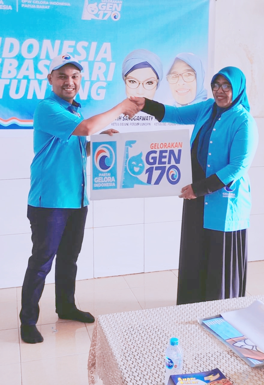 Persiapkan Generasi Unggul, Partai GELORA "GELORAKAN GEN 170" Seluruh Indonesia